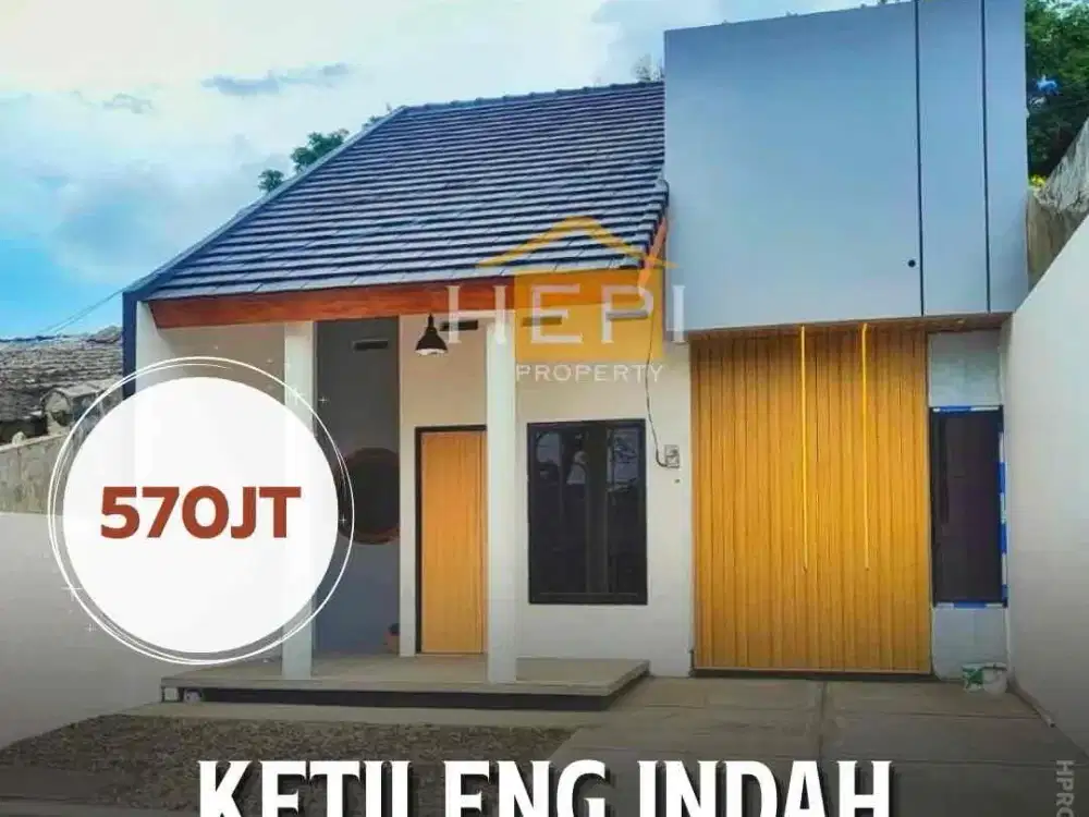 Di jual rumah gres japandi minimalis di ketileng