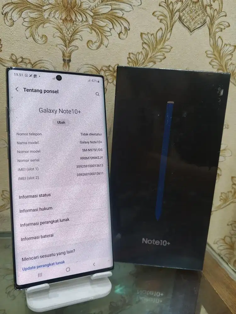 samsung note 10 plus 12/256gb resmi sein
