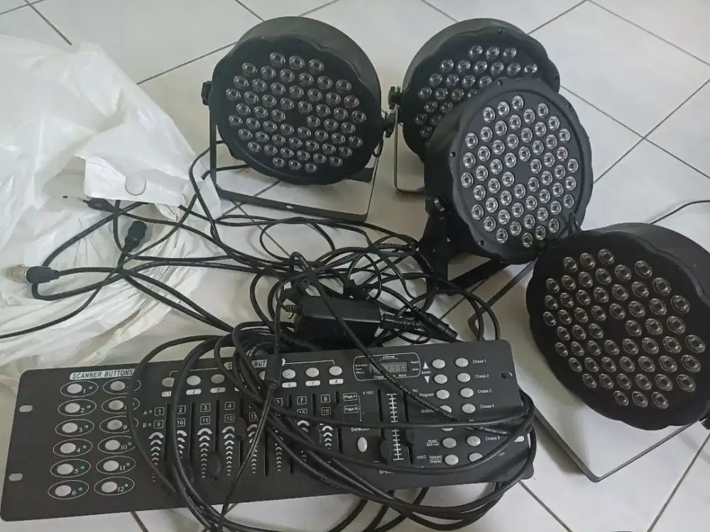 Masih baru Lampu par led