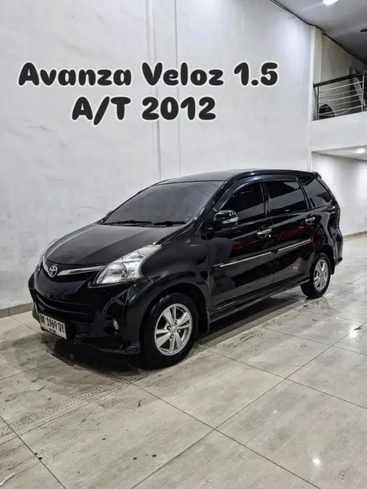 WAJIB BELI‼️ VELOZ 1.5 Automatic 2012 / 2013 hitam toyota avanza
