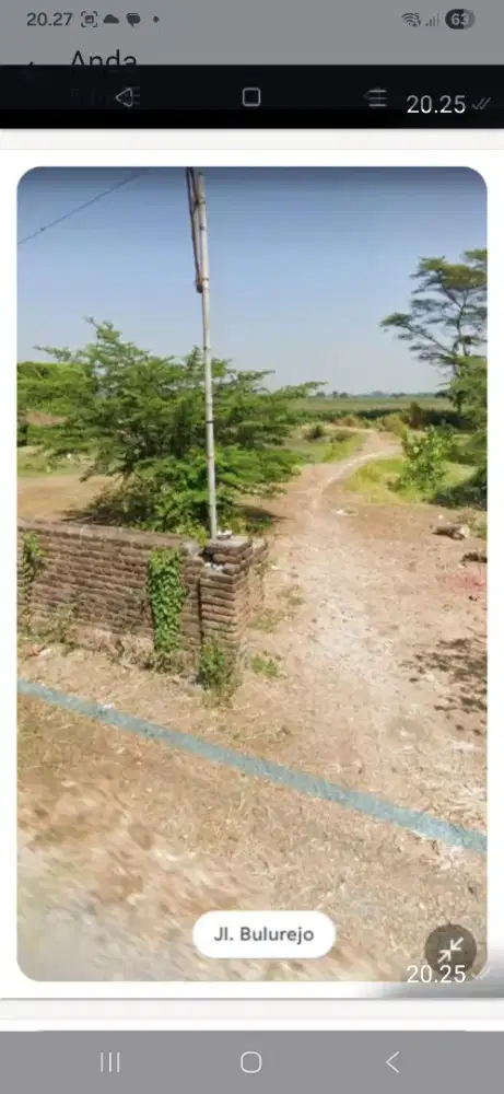 Butuh Uang Banget, Dijual tanah di tanjung anom, nganjuk