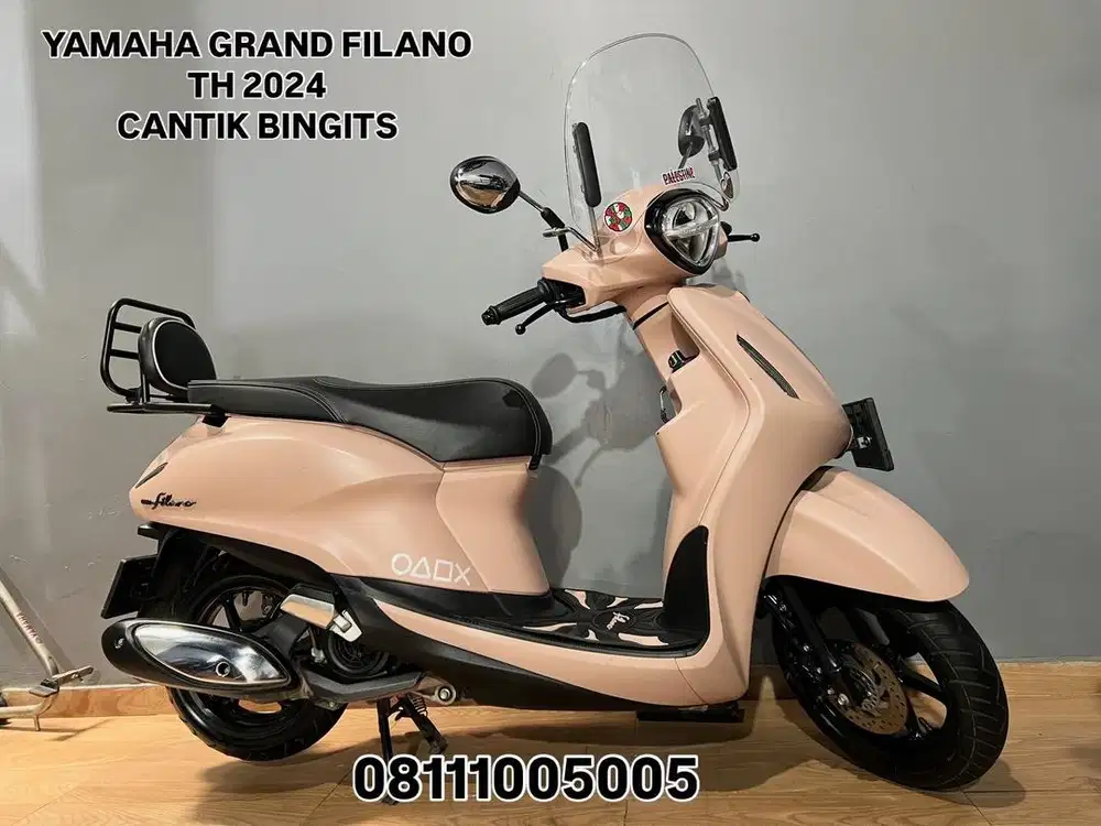 KM 3 RIBU YAMAHA GRAND FILANO TH 2024 LIKE NEW