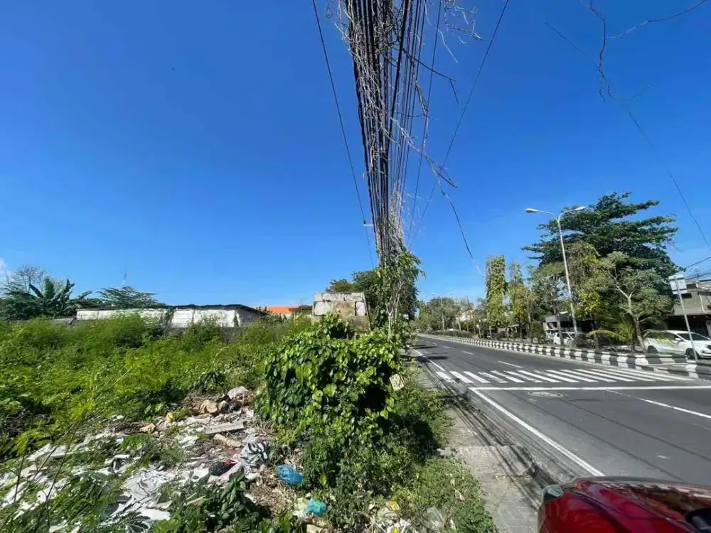 For sale tanah  di Jalan utama Sanur cocok utk sgala jenis usaha