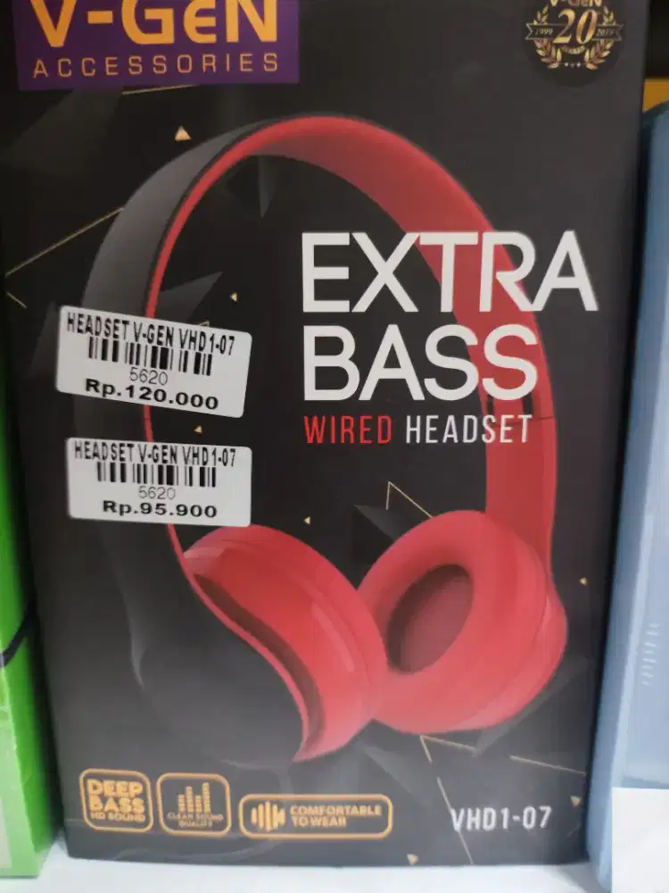 HEADSET V-GEN VHS 1-07