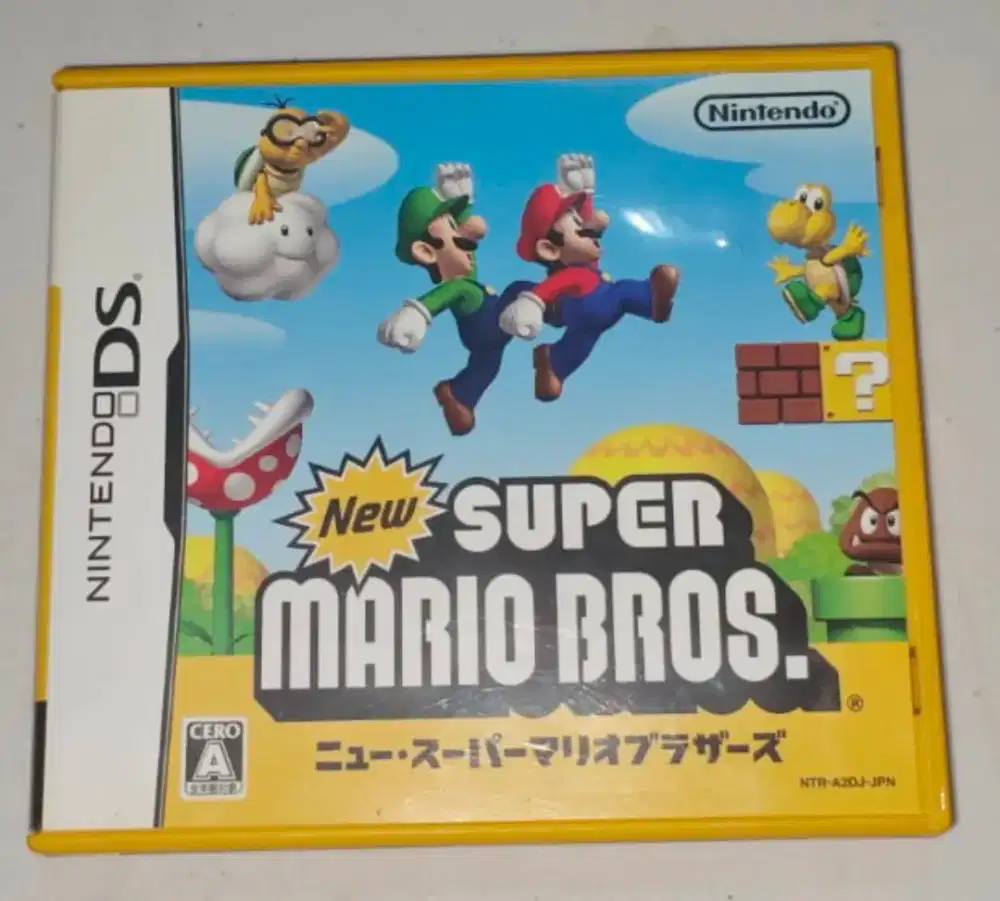 NDS NEW SUPER MARIO BROS JPN