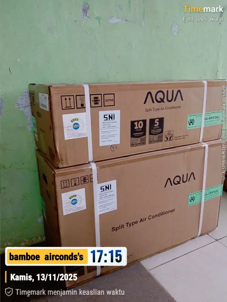 AC baru 1/2 PK  segel garansi pabrik