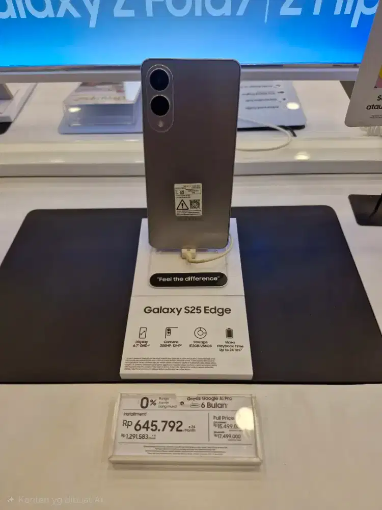 SAMSUNG GALAXY S25 EDGE 12/512GB