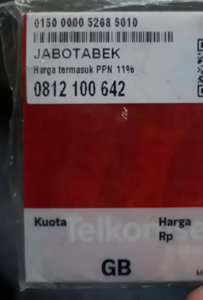 Kartu Simpati 10 digit prabayar