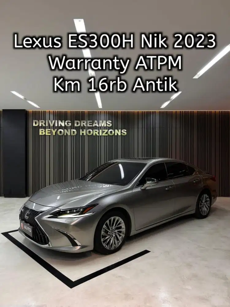 Lexus ES300H 2024 ES300 Hybrid Sonic Titanium Nik 2023
