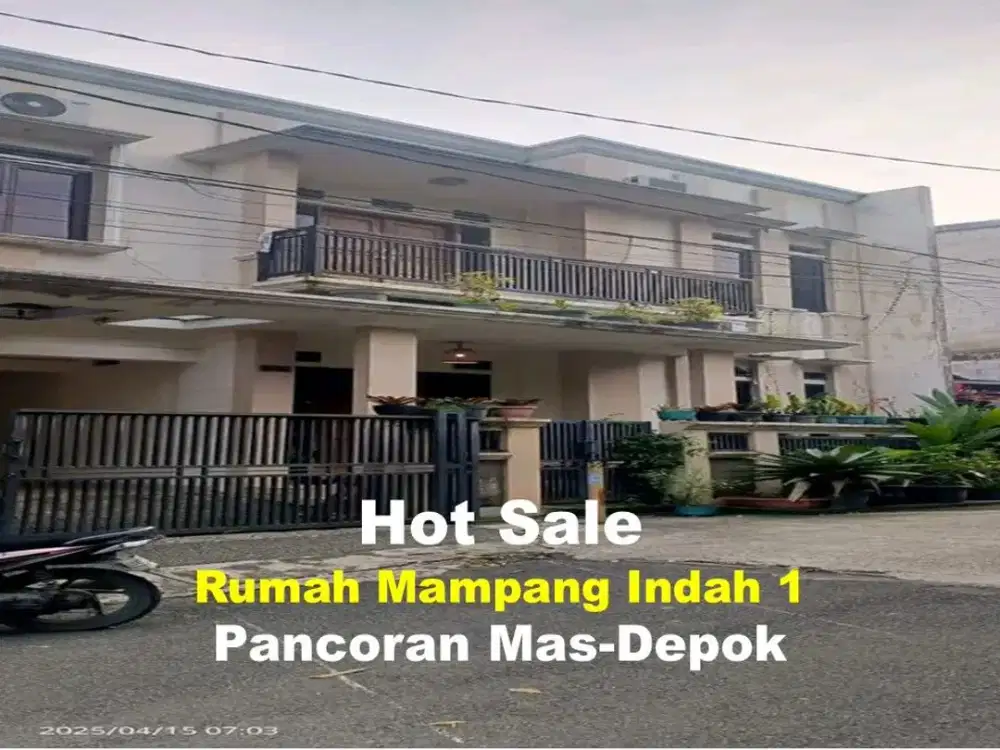 Rumah mewah Perumahan Mampang indah 1 Pancoran Mas Depok