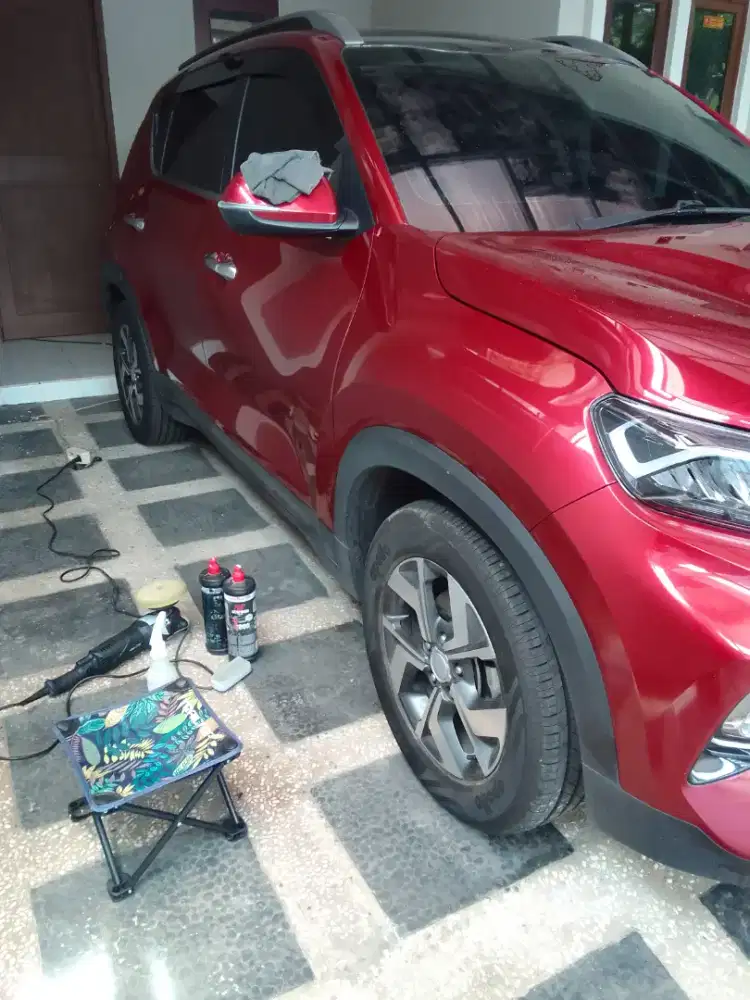 Poles salon nano cotating mobil dan motor panggilan home seevice