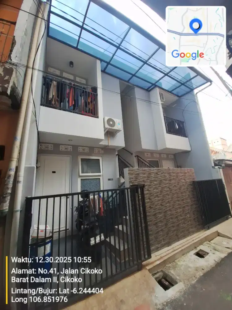 Disewakan kontrakan semi apartemen studio