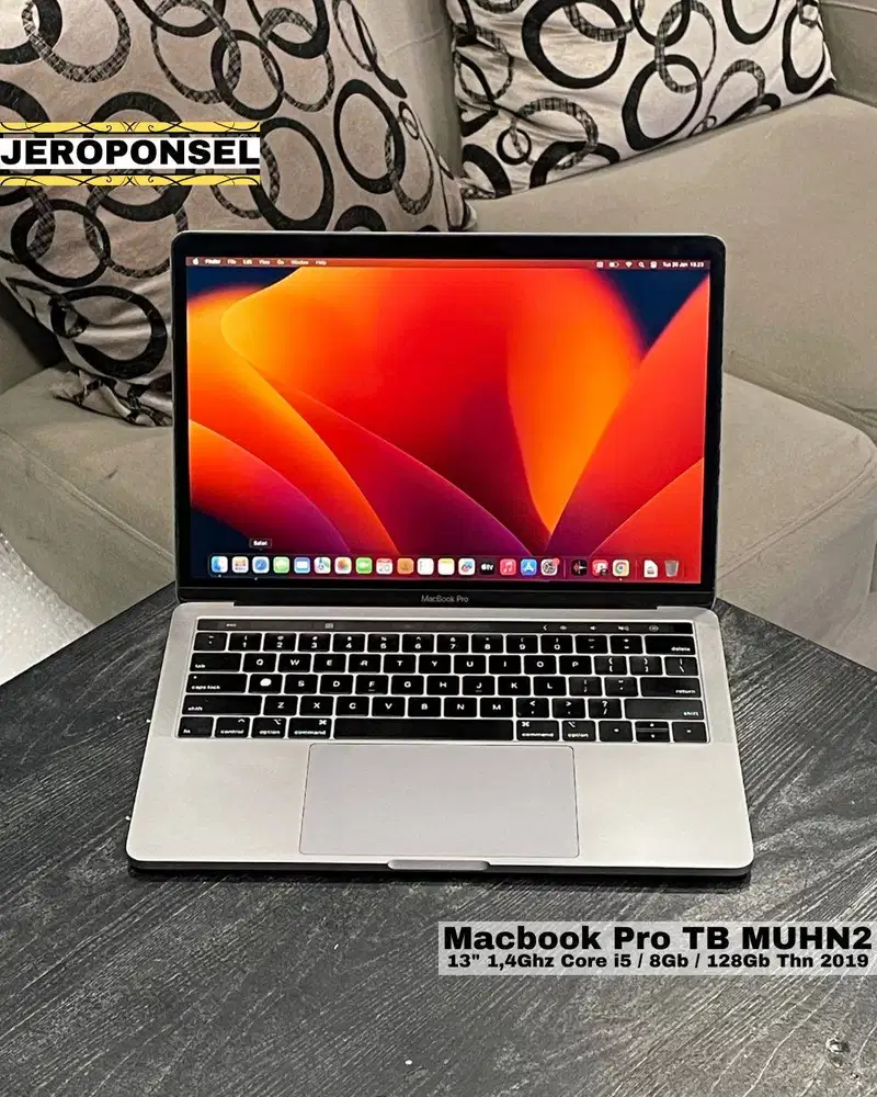 MACBOOK PRO 2019 13” i5 8/128GB GRAY MURAH ORIGINAL GARANSI