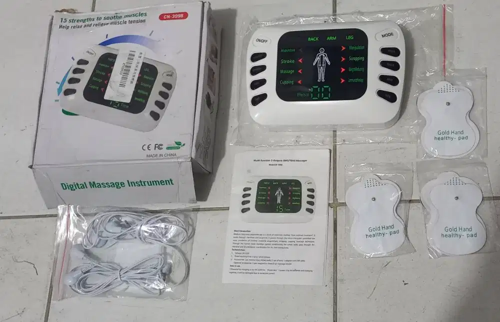 Alat Therapy Massage,309B,2 Output Electrical Muscle StimulatorTherapy
