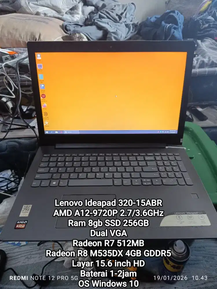 Lenovo Ideapad 320-15ABR AMD A12 Dual VGA GDDR5