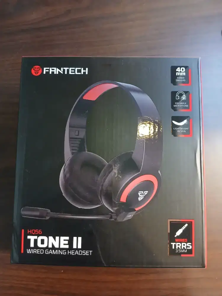 Fantech tone II HQ56 Jack Gaming Headset - HQ56 BLACK