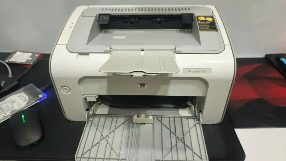 SIAP PAKAI!! PRINTER HP LASERJET P1102 SI BANDEL AWET