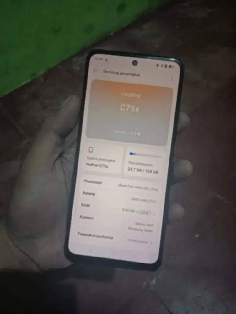 Realme c75x 8/128 nominus muluss murah satset