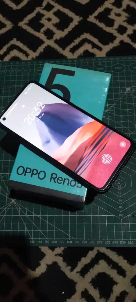 Oppo Reno 5 fullset 8/128 BU