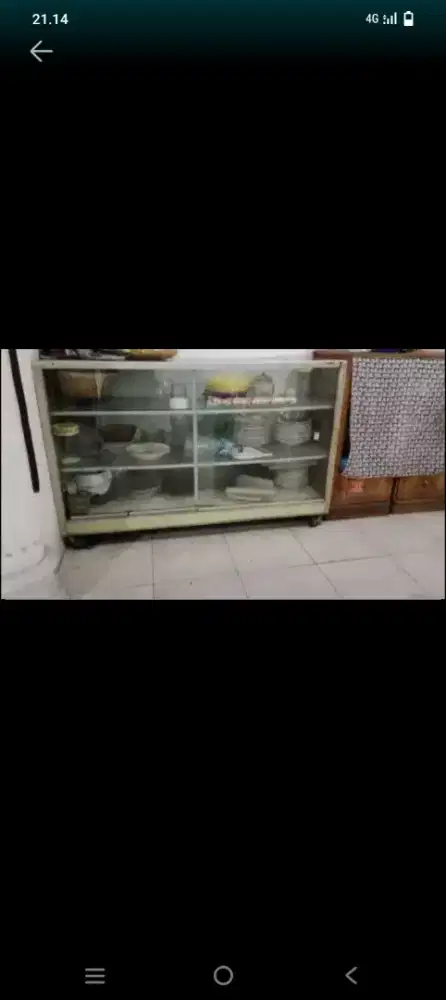 Rak kaca steling 150x50