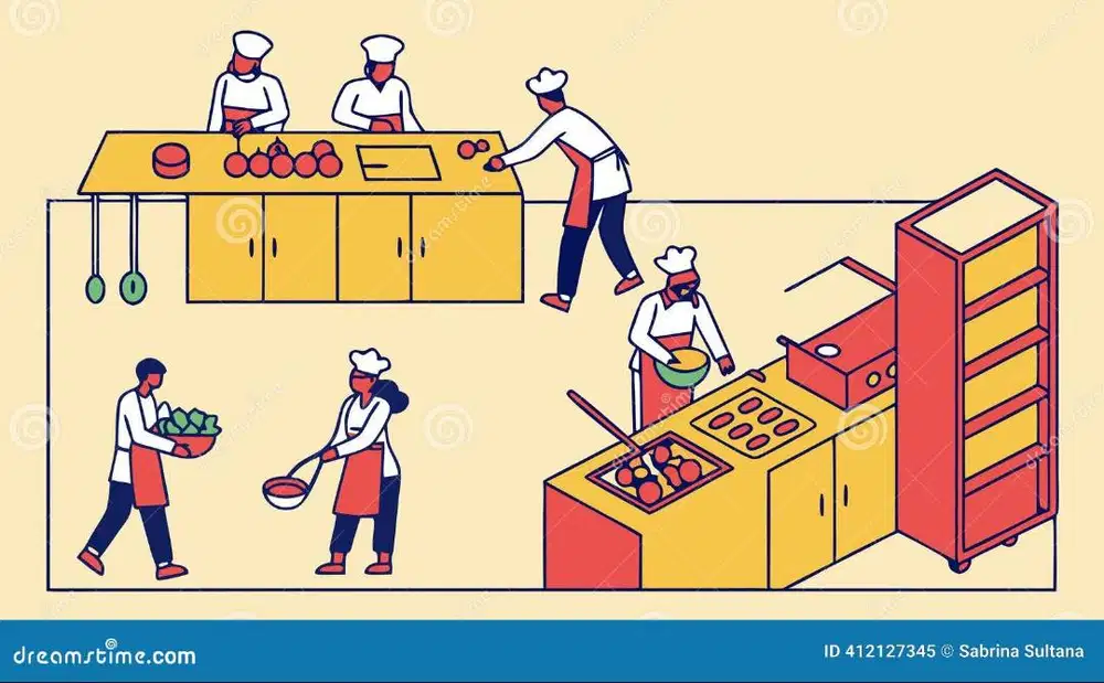 DIBUTUHKAN PEGAWAI SERABUTAN RUMAH MAKAN