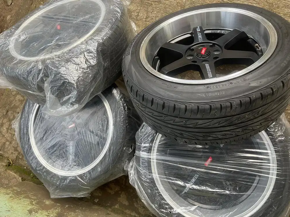 Te 37 r17 japan doble pcd 4x100/114 Lebar 7,5 / 8,5 celong et 30/42