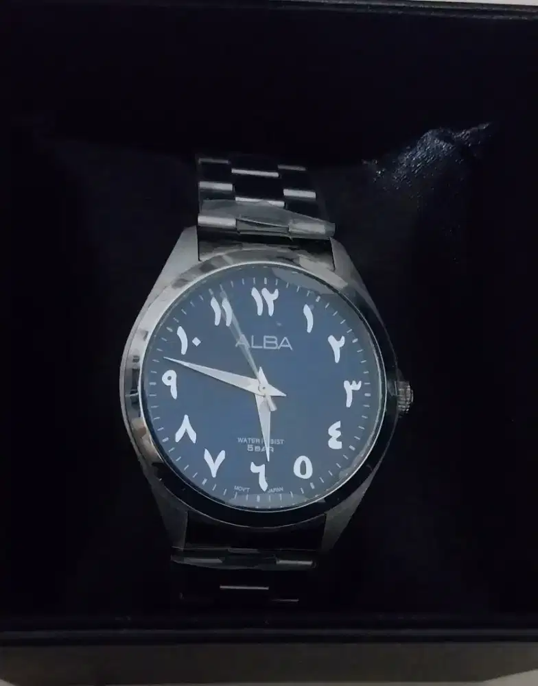 Jam Tangan Pria Alba Angka Arab Numerals