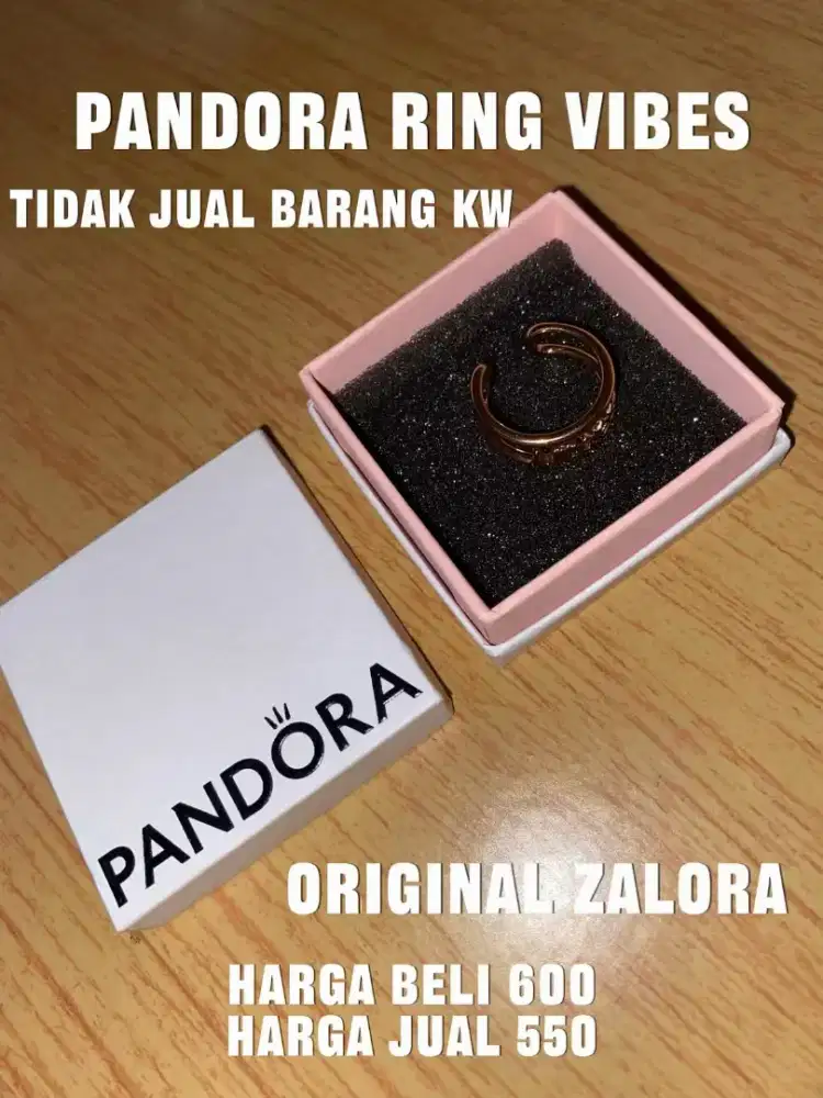 Dijual Cepat !! PANDORA RING VIBES ORIGINAL ZALORA 100%