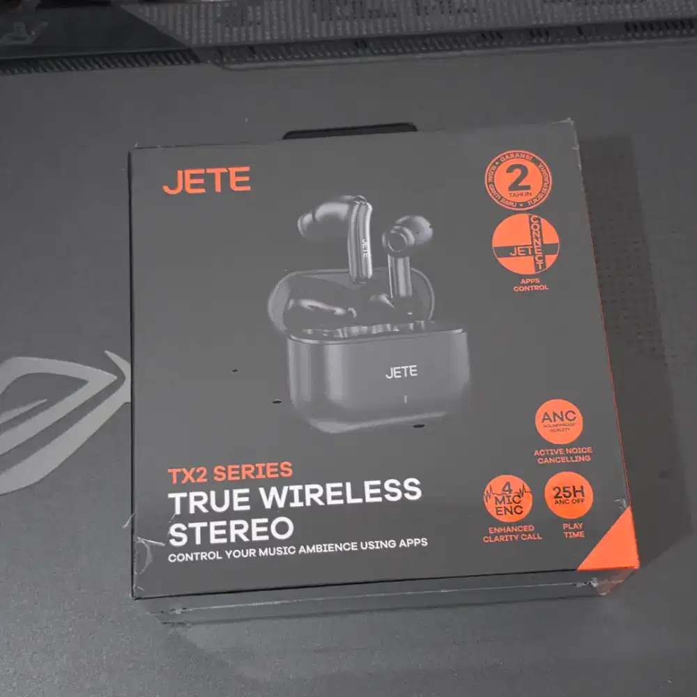 JETE TX2 TWS Active Noise Canceling Bluetooth