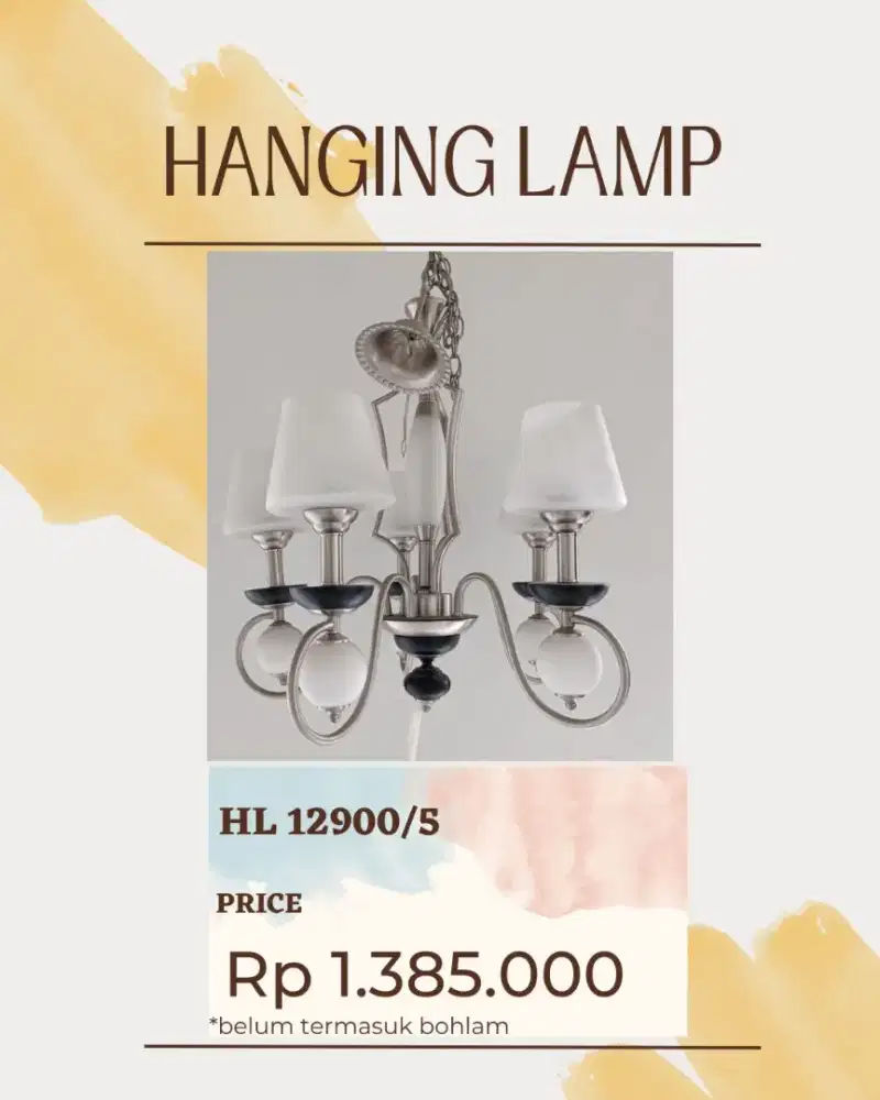 LAMPU HIAS GANTUNG MURAH