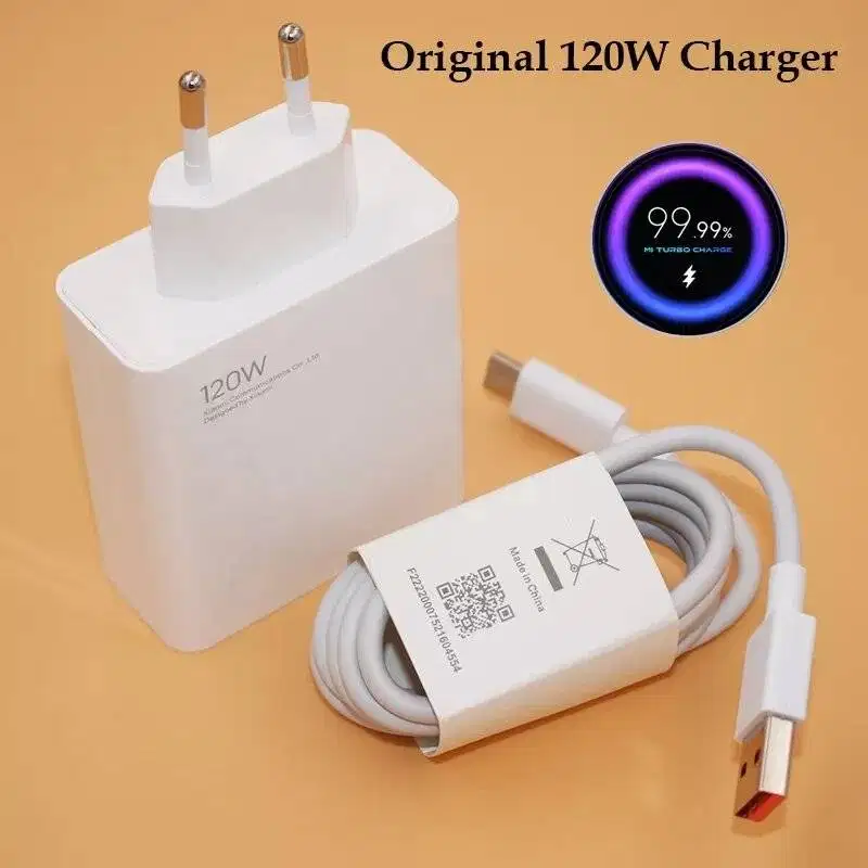 CHARGER XIAOMI ORIGINAL 120W DAN 67W MI TURBO MAX