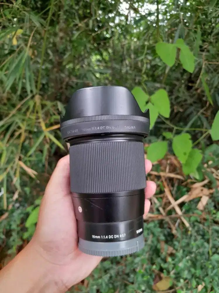 LENSA SIGMA 16MM F1.4 DC DN FOR SONY