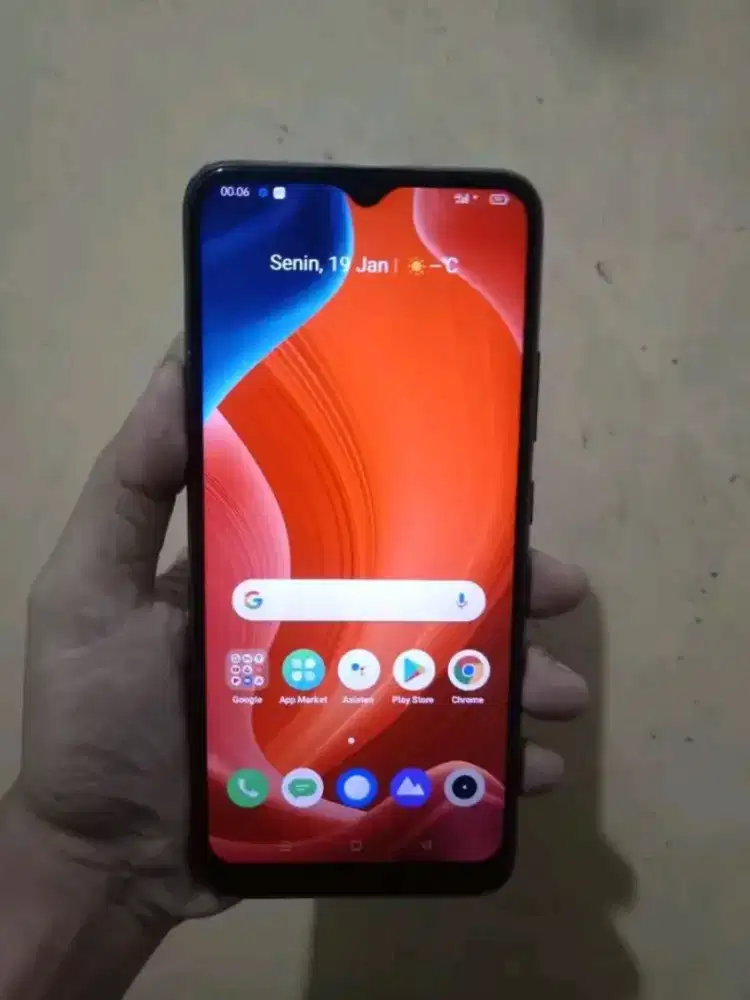 Realme C21 ram 3/32gb normal mulus no minus jual hp aja lok ciledug
