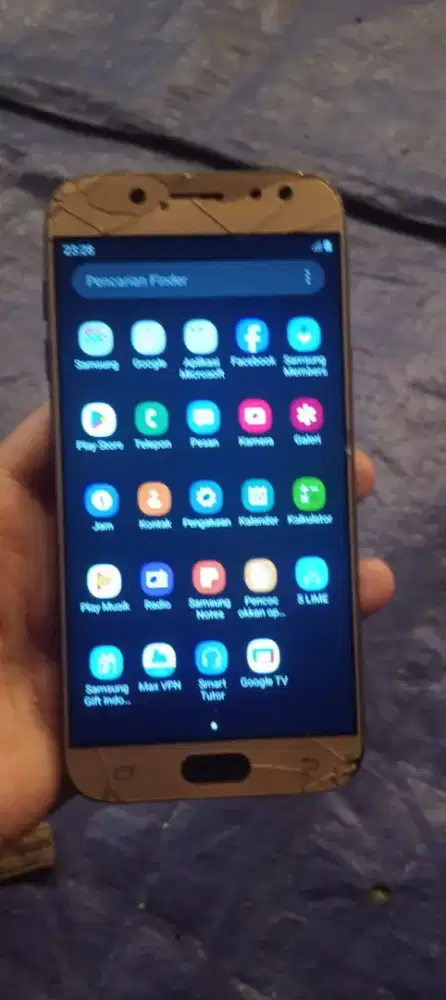 Samsung j5 pro nfc ram 3/32gb layar retak jual hp aja lok ciledug