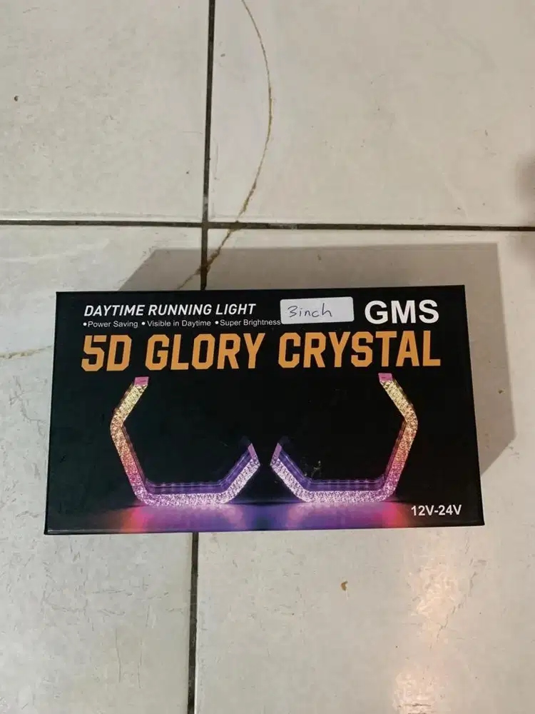 Shroud rgb model BMW Ukuran 3 inch BARU