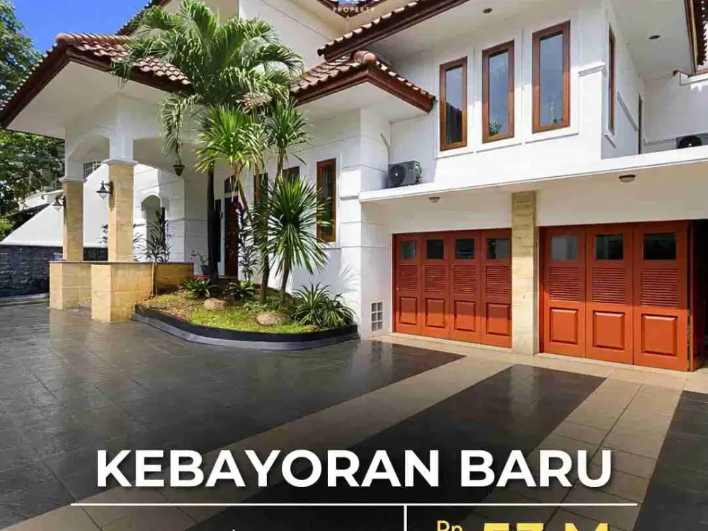 Rumah Premium Area Semi Furnished Di Kebayoran Baru Jakarta Selatan