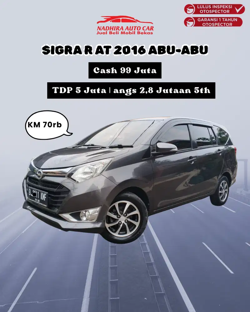 Daihatsu Sigra 2016 Bensin