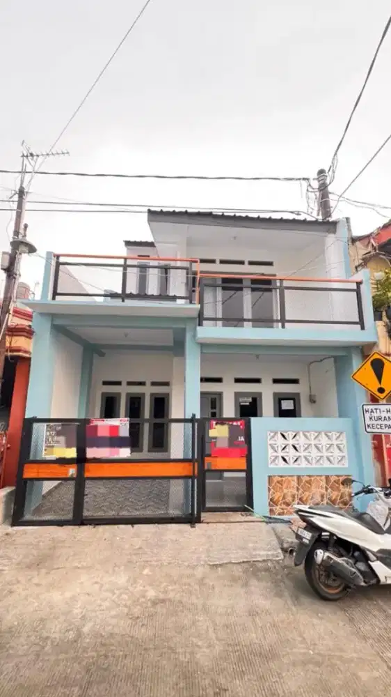 Dijual Rumah minimalis 2lantai di Pondok Ungu Permai