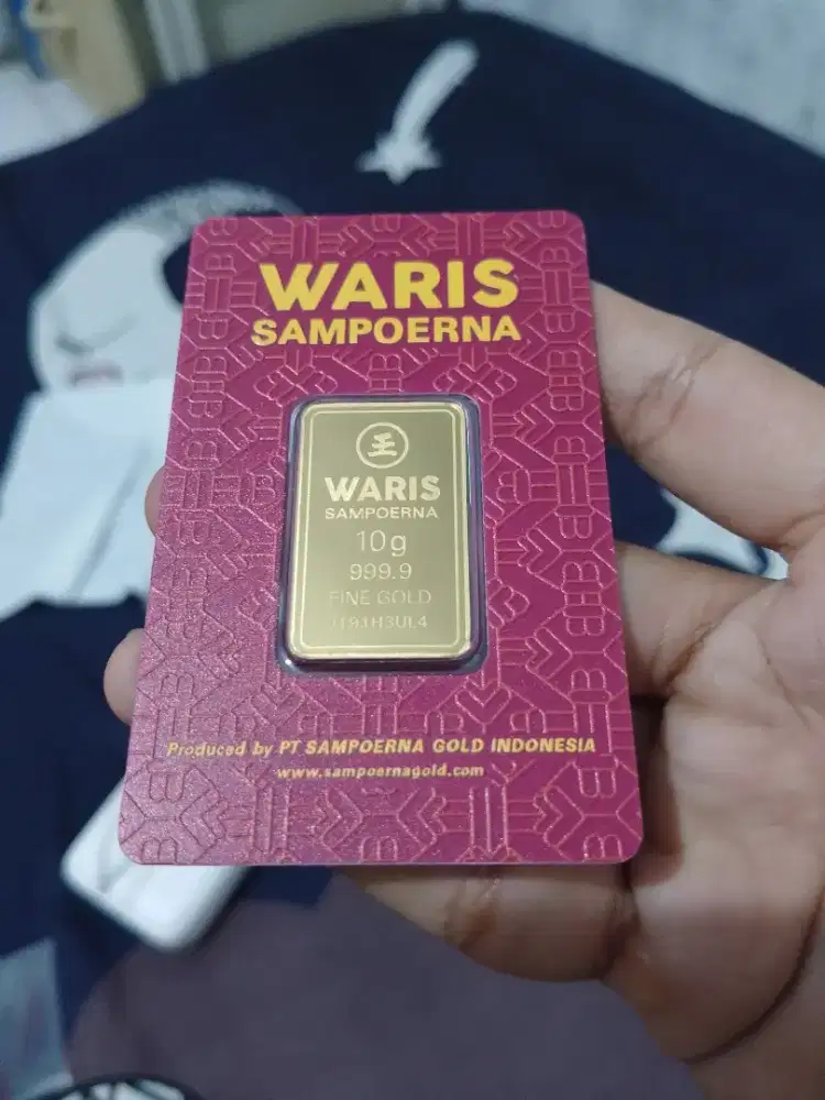 Logam Mulia Waris Sampoerna 10 gram