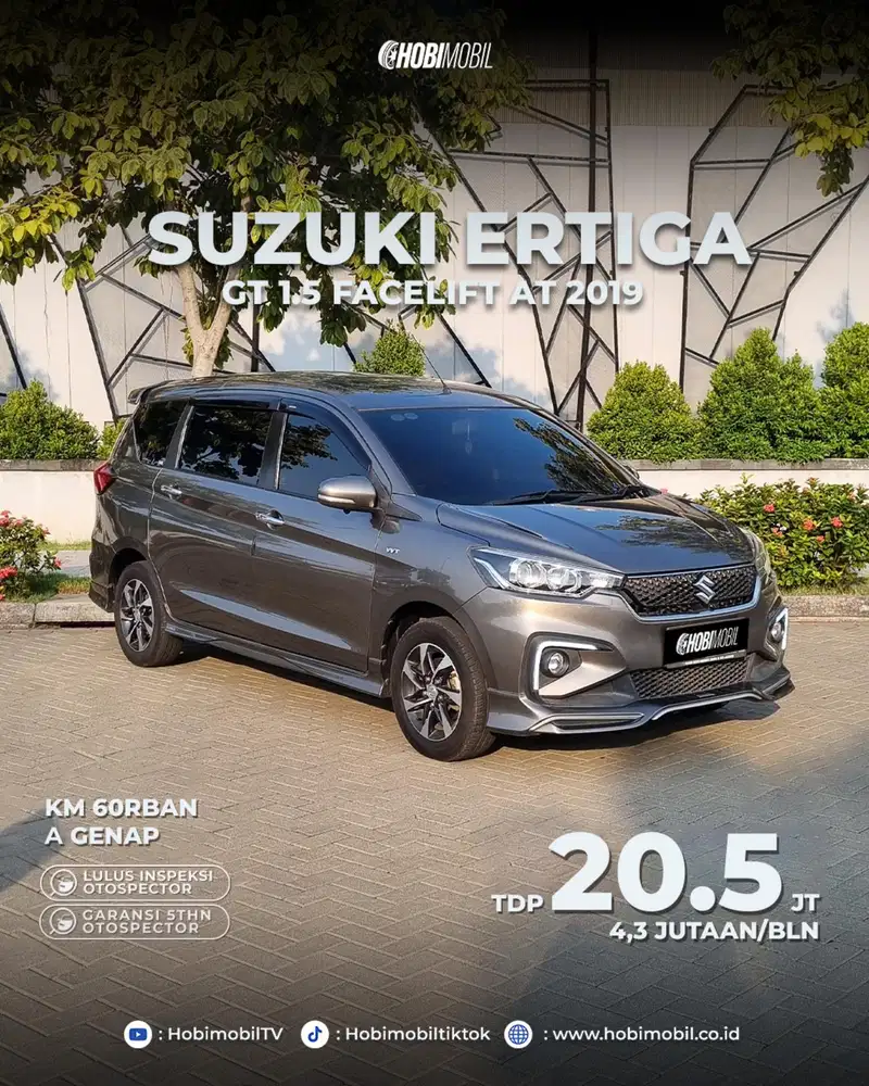 SUZUKI ERTIGA GT 1.5 AT 2019