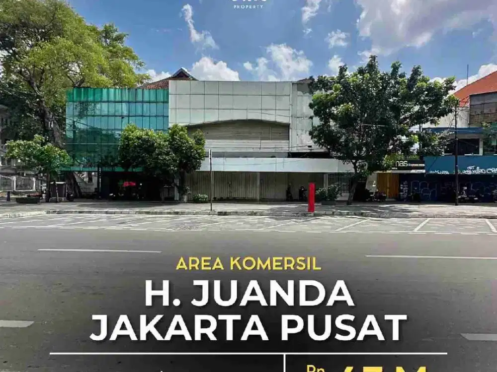 Turun Harga  Gedung Perkantoran Area Komersil Di Juanda Jakarta Pusat