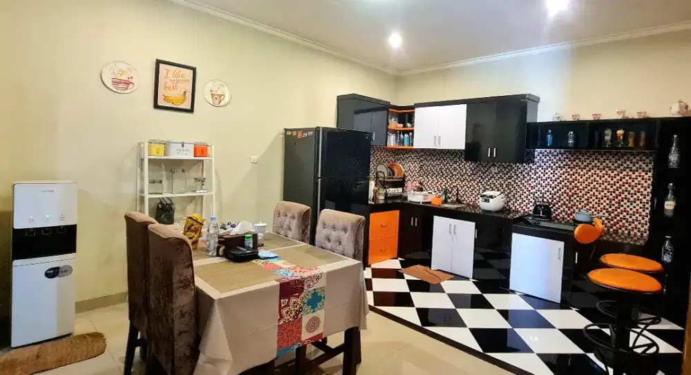 Dijual cepat rumah semi furnish bebas banjir