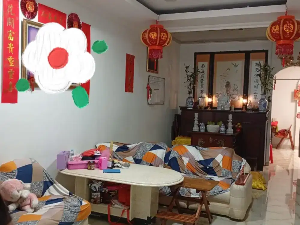 Dijual Rumah Citra Garden Puri, Luas 161m2, 4KT+4KM, 2lantai, SHM