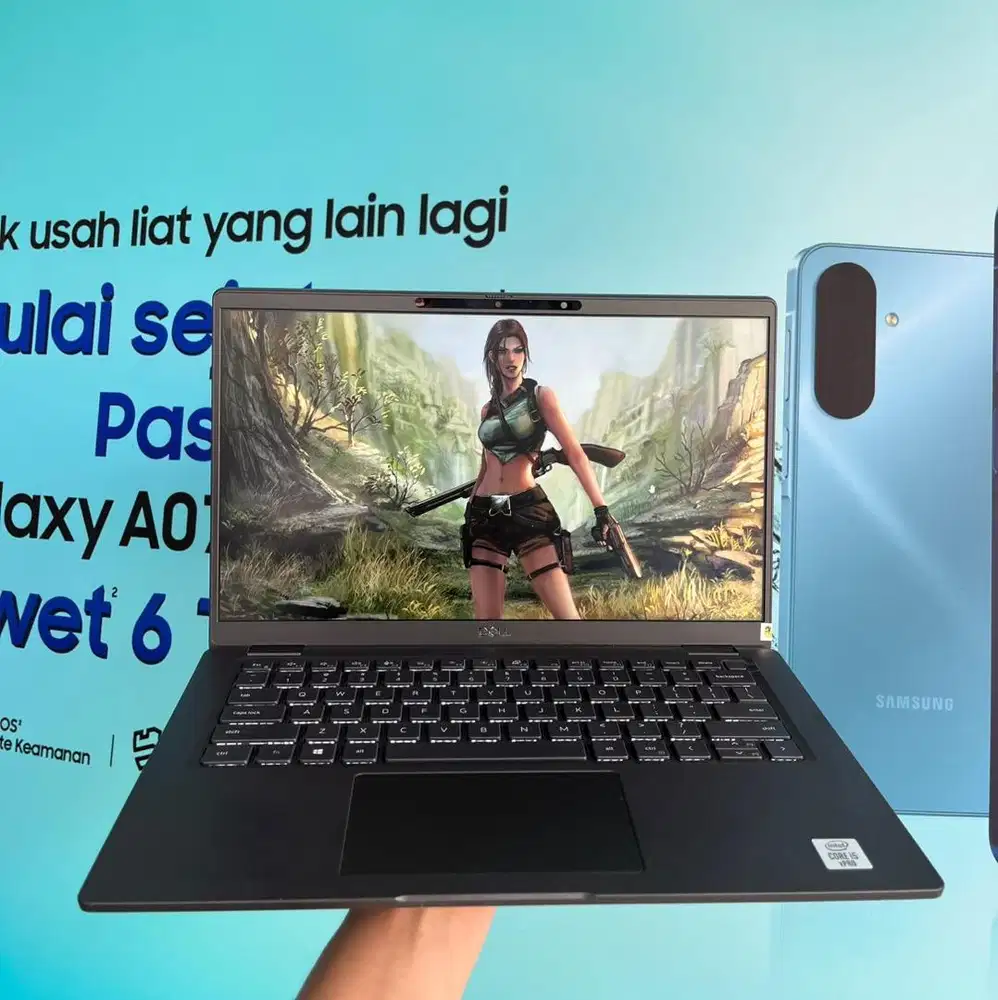 LAPTOP DELL SPEK GAHAR CORE i5 GEN 10 RAM 8GB SSD 256GB BISA KREDIT