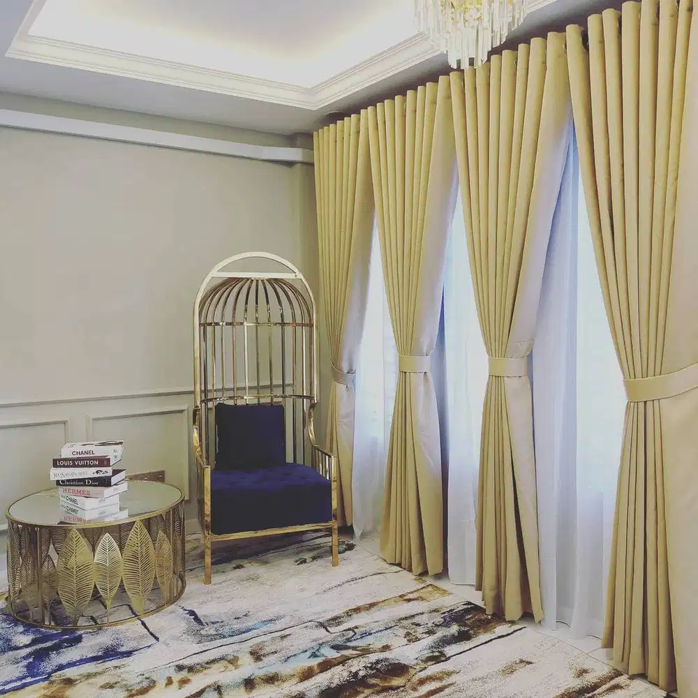 Menjual Tirai Gorden Jendela Gordyn Mewah Hordeng Model Terbaru Murah