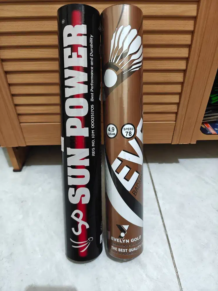 Shuttlecock Evelyn Gold SUN POWER ORIGINAL