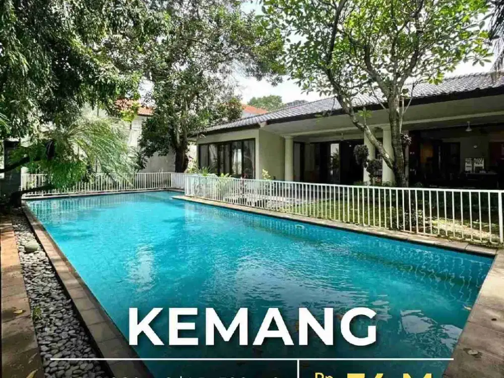 Rumah Mewah Lingkungan Asri Dan Nyaman di Kemang Jakarta Selatan