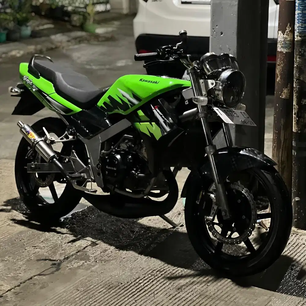 Kawasaki Ninja R 2003 Warna Hijau Surat Lengkap Harga Nego