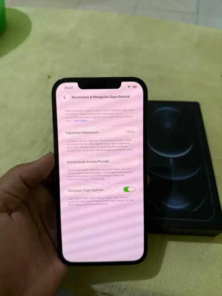 Iphone 12 promax 128Gb mulus nominus