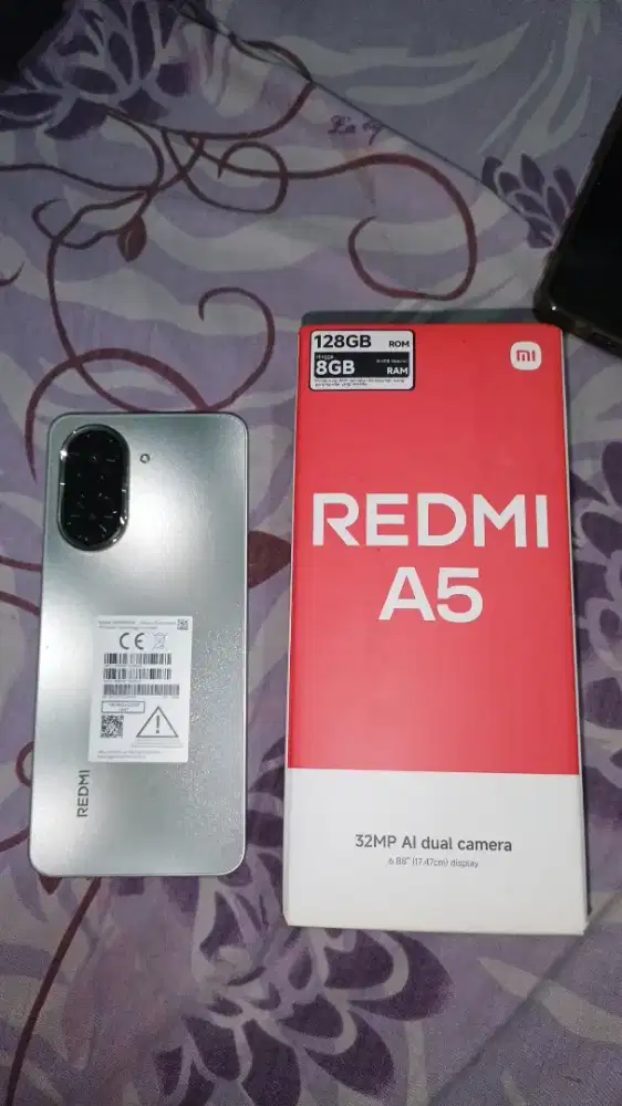 Di jual hp redmi A5 ram 4+4 128gb